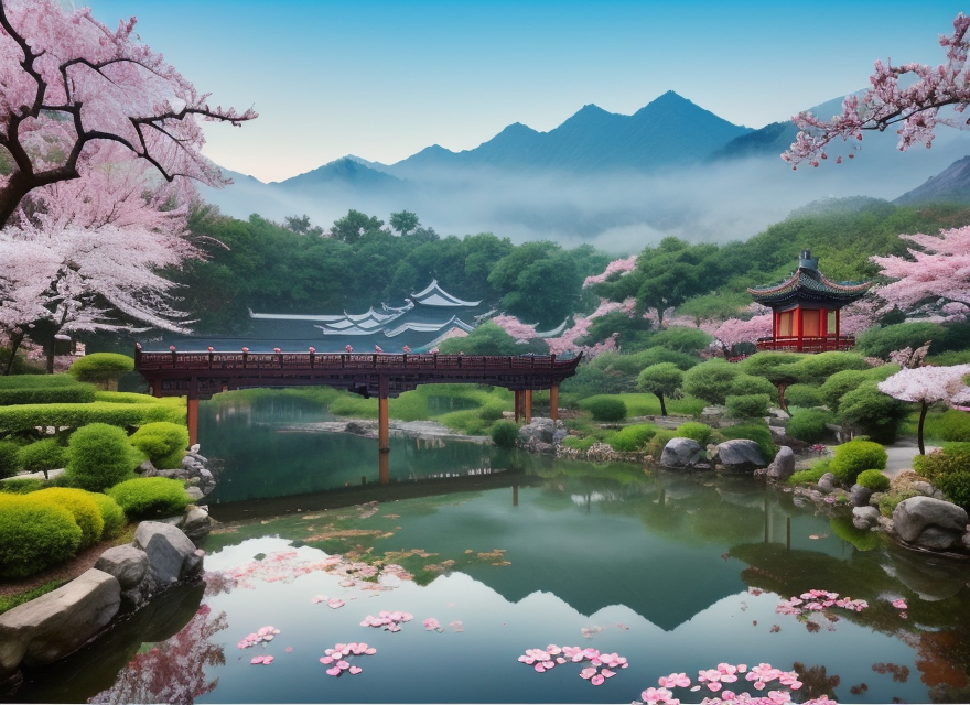 赏中式园林美景 诗意古韵东方魅力