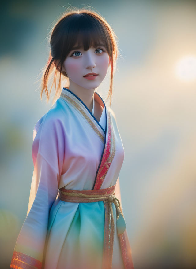 古装女子温婉优雅 精美汉服中国风